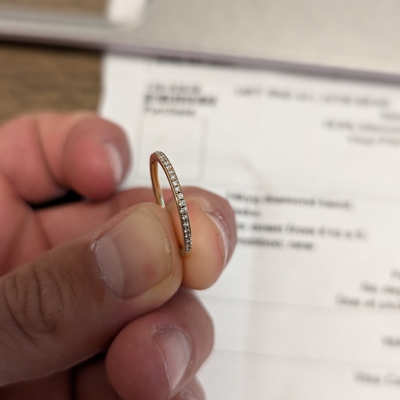 Uneek ring with two bands - Picture 11 of 12